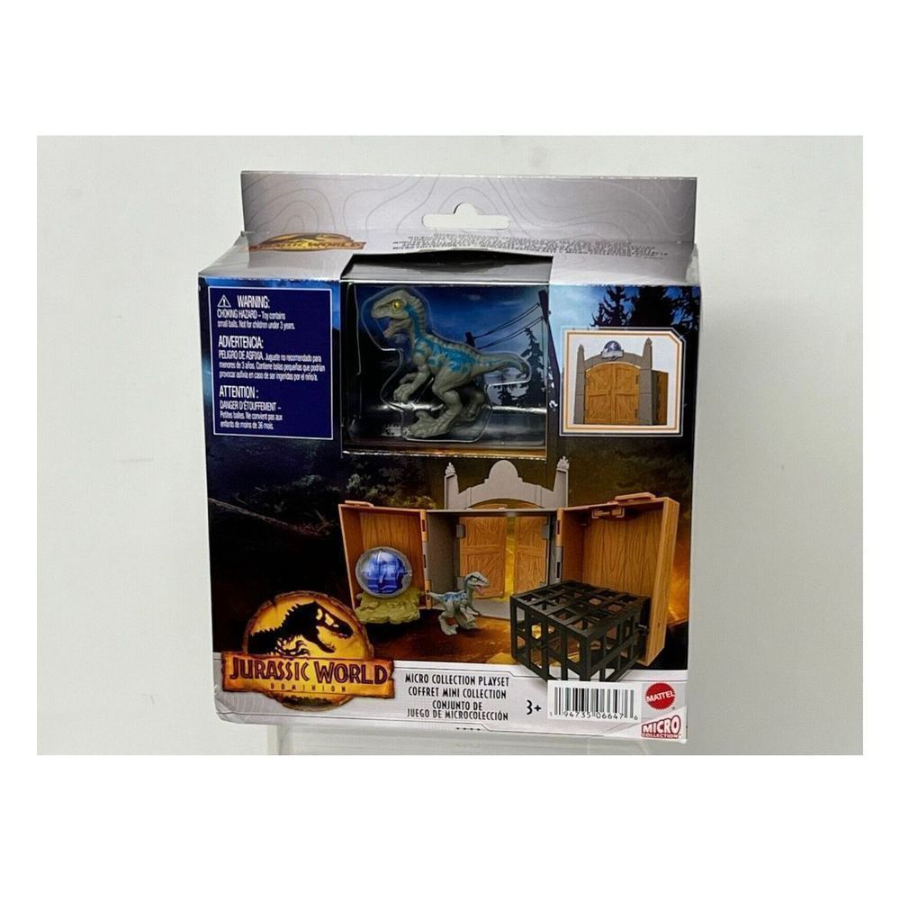 Jurassic World Micro Collection Playset Coffret Toy mattel